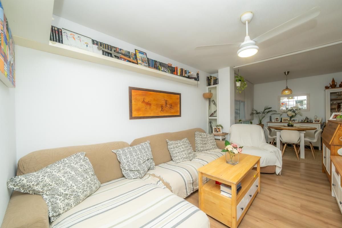 Living room of Planta baja for sale in Sant Joan d'Alacant  with Air Conditioner, Heating and Storage room