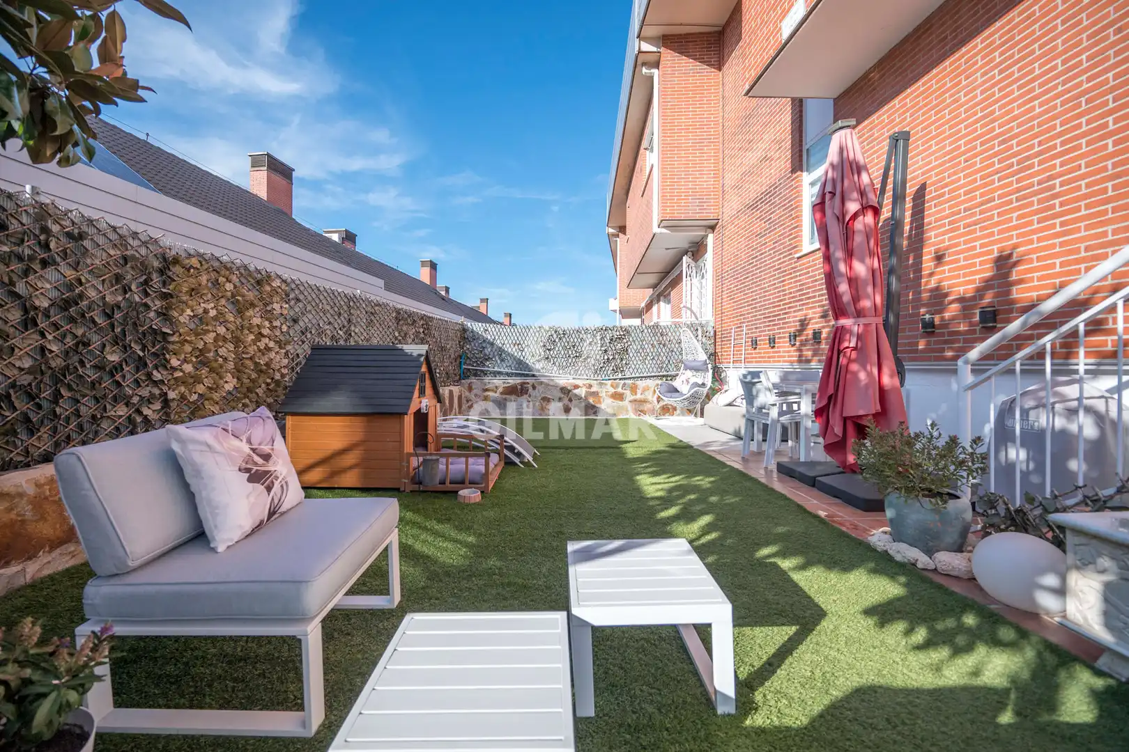 Terrace of Detached homes for sale in Boadilla del Monte  with Heating, Private garden and Swimming Pool