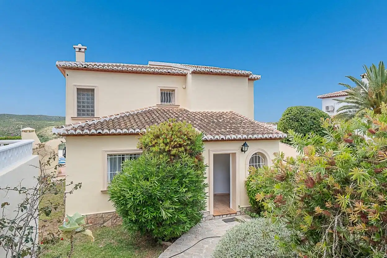Exterior view of Houses for sale in Jávea / Xàbia  with Air Conditioner, Heating and Private garden