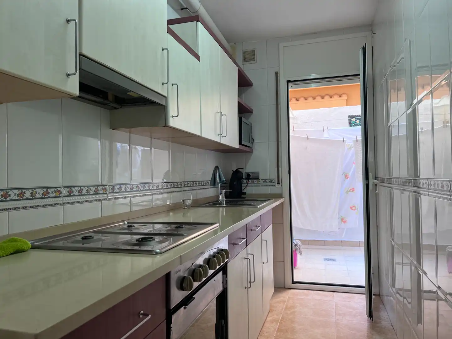Kitchen of Ground floor for sale in Premià de Mar  with Air Conditioner, Terrace and Storage room