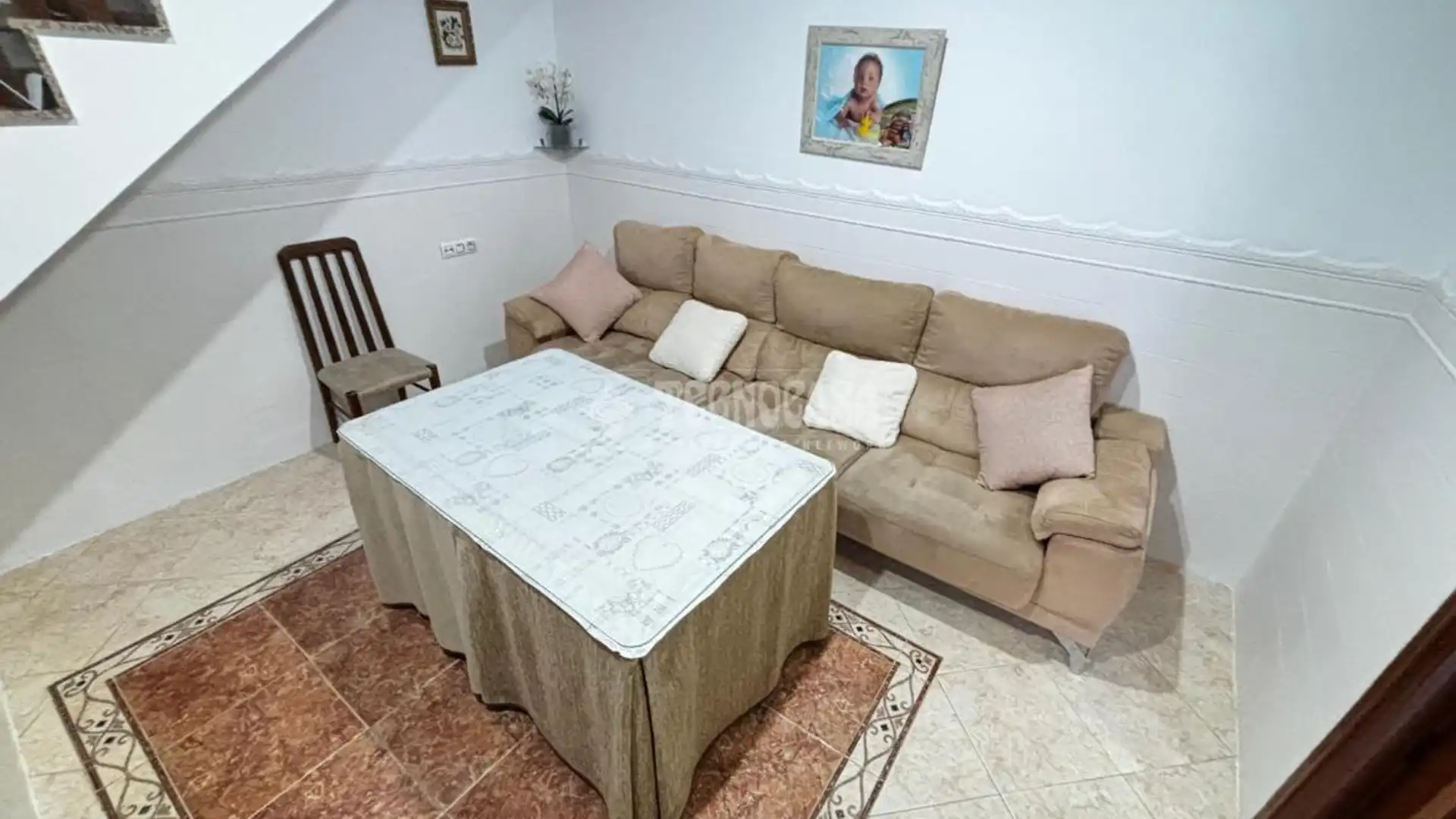 Living room of Houses for sale in Badajoz Capital  with Air Conditioner and Terrace