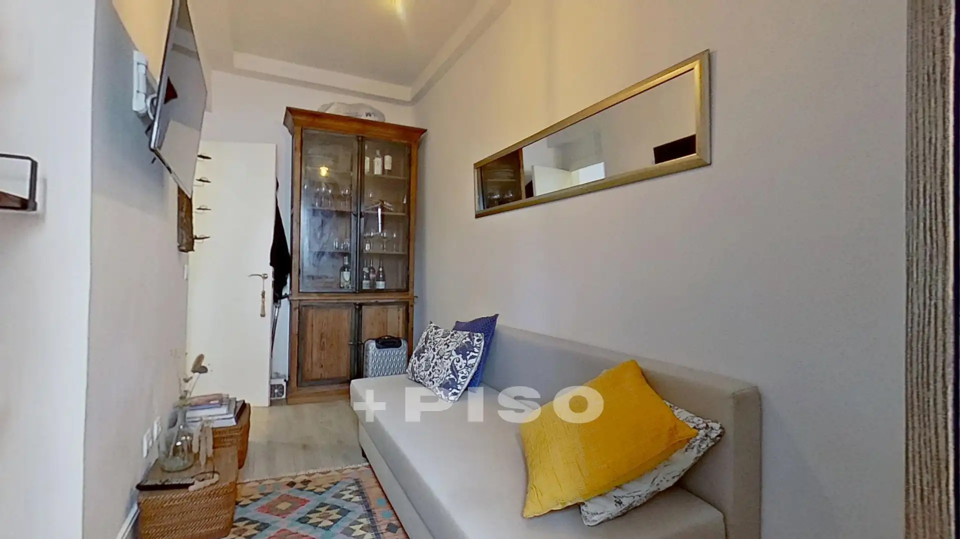 Wohnzimmer von Wohnung zum Verkauf in Madrid mit Heizung, Möbliert und Ofen