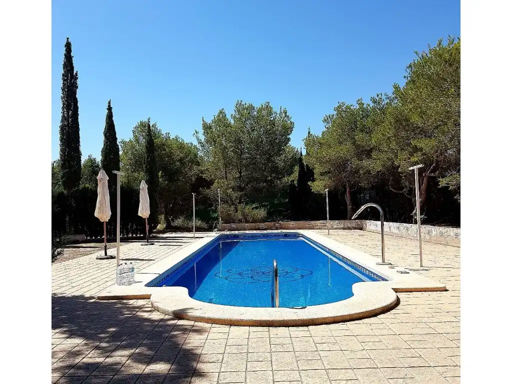 Piscina de Casa o xalet en venda en Elche / Elx amb Jardí privat, Terrassa i Piscina