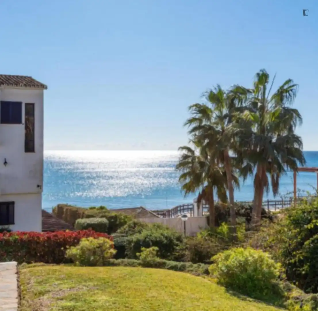 Jardí de Casa o xalet de lloguer en Mijas amb Aire condicionat, Calefacció i Moblat