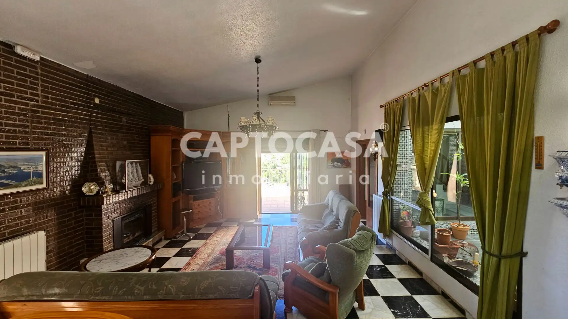 Wohnzimmer von Country house zum Verkauf in Cartagena mit Klimaanlage, Heizung und Privatgarten
