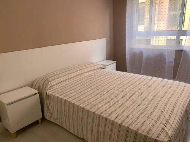 Bedroom of Flat for rent in Ferrol  with Heating, Parquet flooring and Terrace