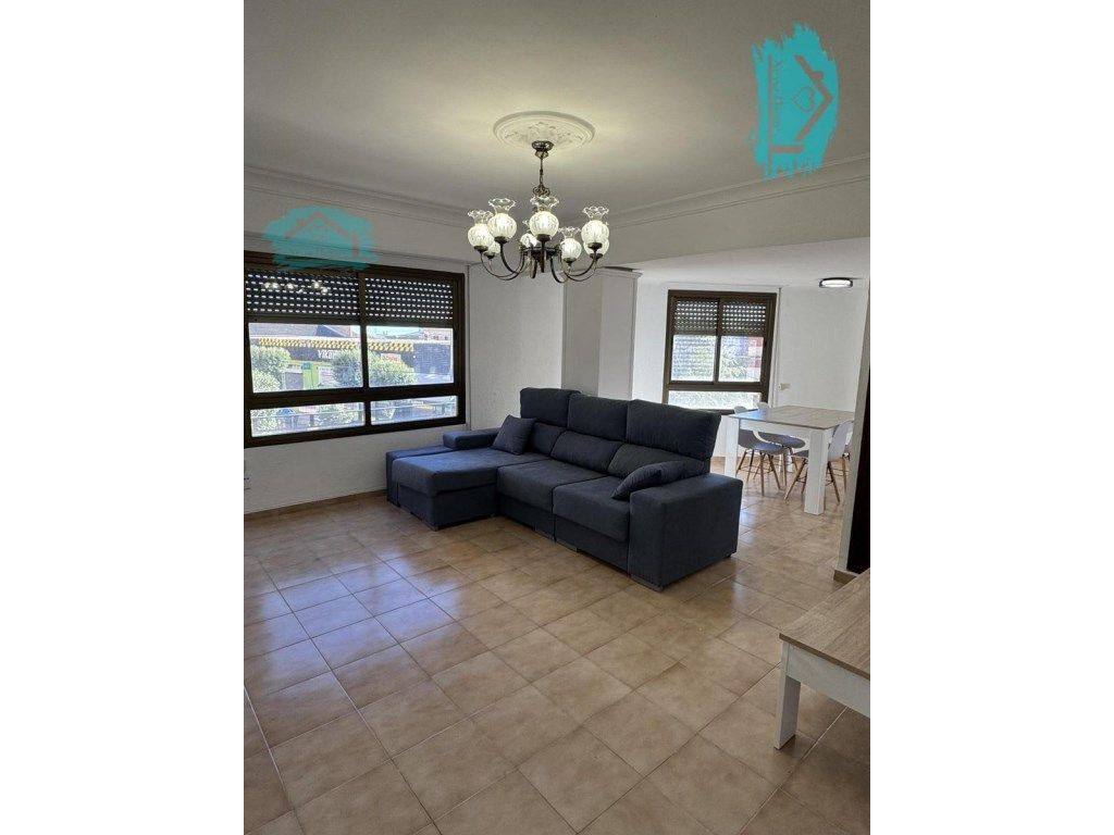 Sala de estar de Apartamento de alquiler en Vila-real con Aire acondicionado y Amueblado