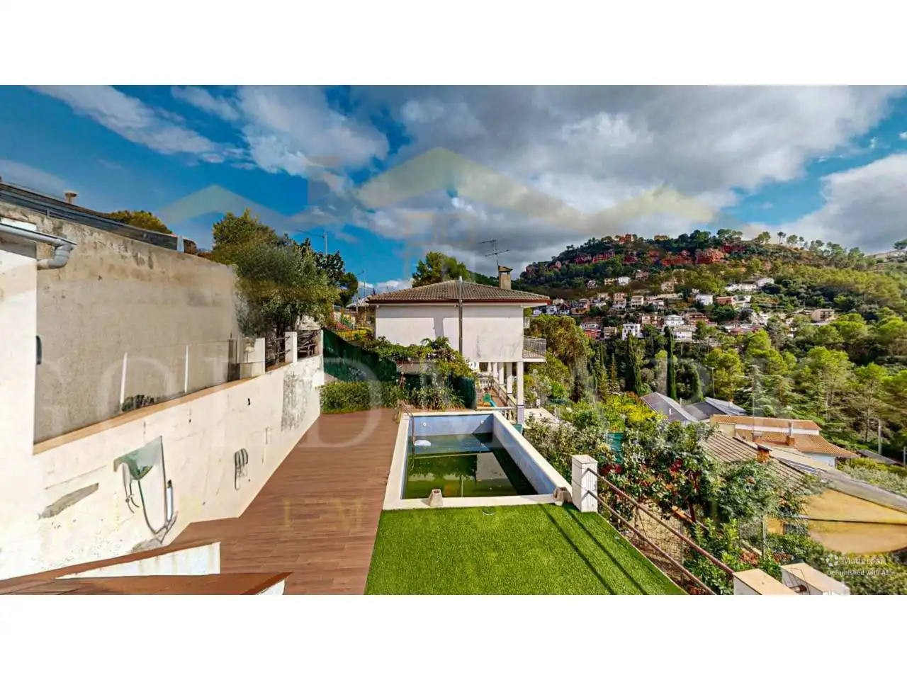 Vista exterior de Casa o chalet en venta en Corbera de Llobregat con Aire acondicionado, Calefacción y Jardín privado