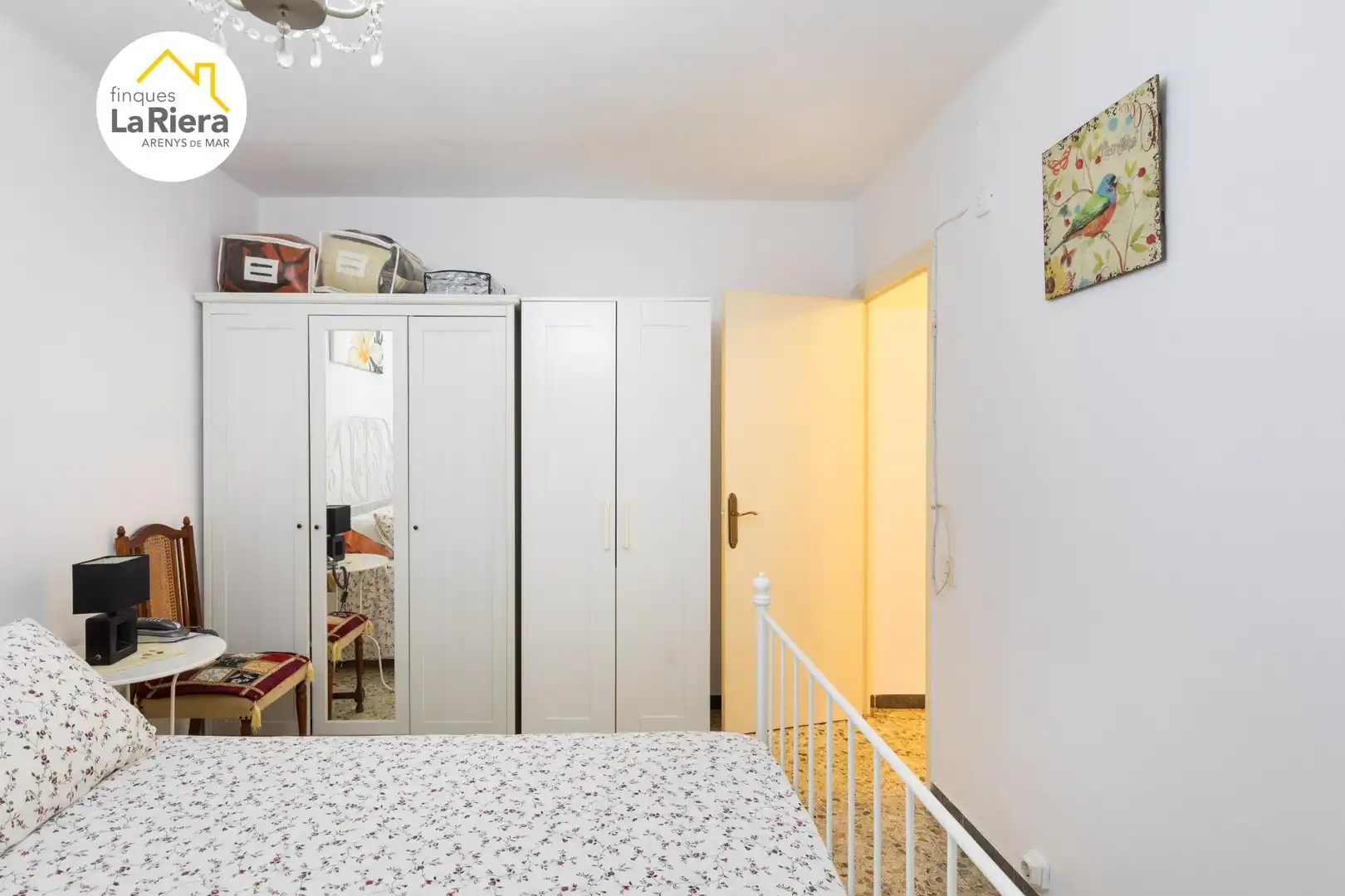 Schlafzimmer von Wohnung zum Verkauf in Arenys de Mar mit Klimaanlage, Terrasse und Alarm