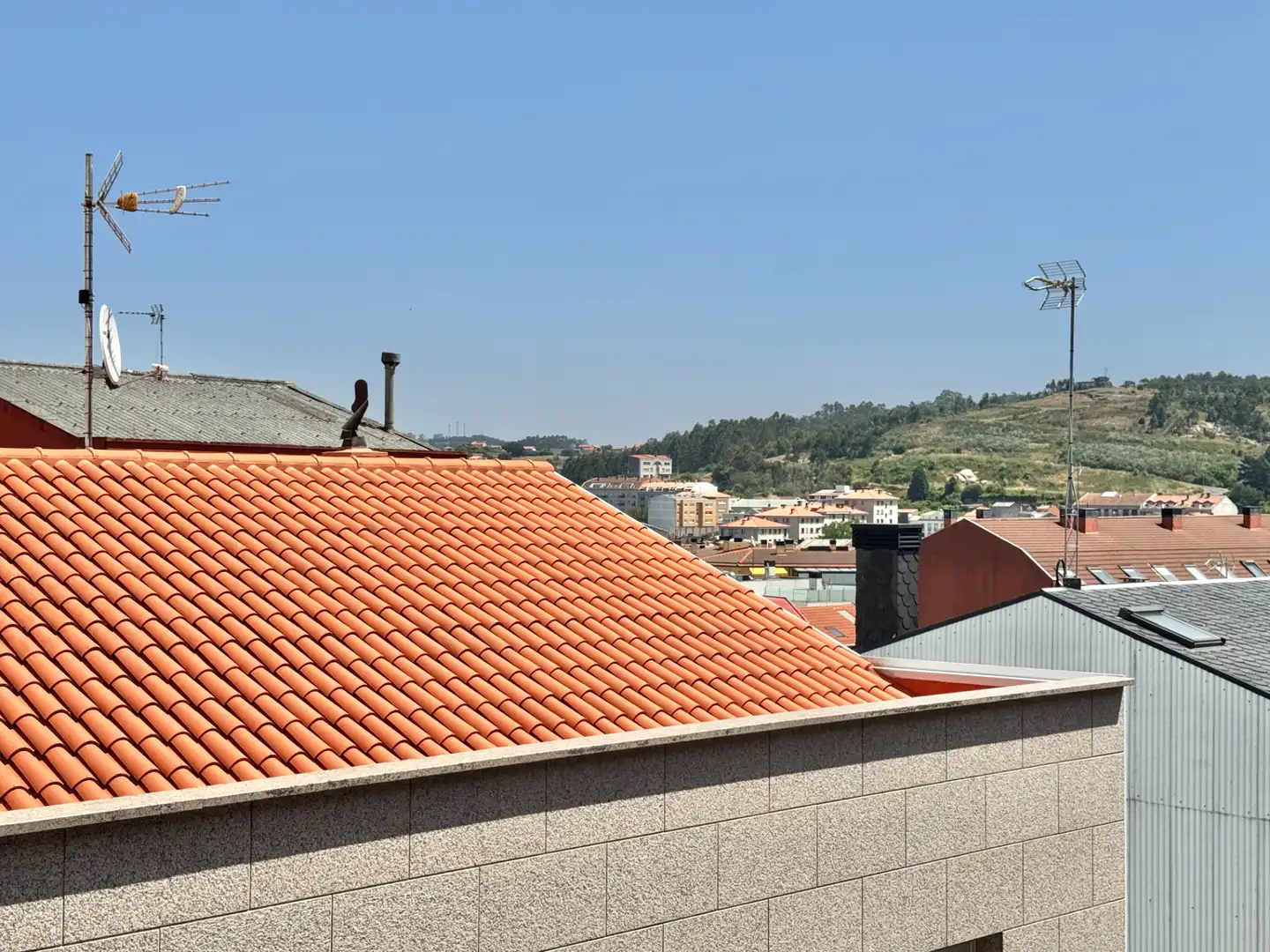 Vista exterior de Piso en venta en Arteixo con Parquet, Amueblado y Horno