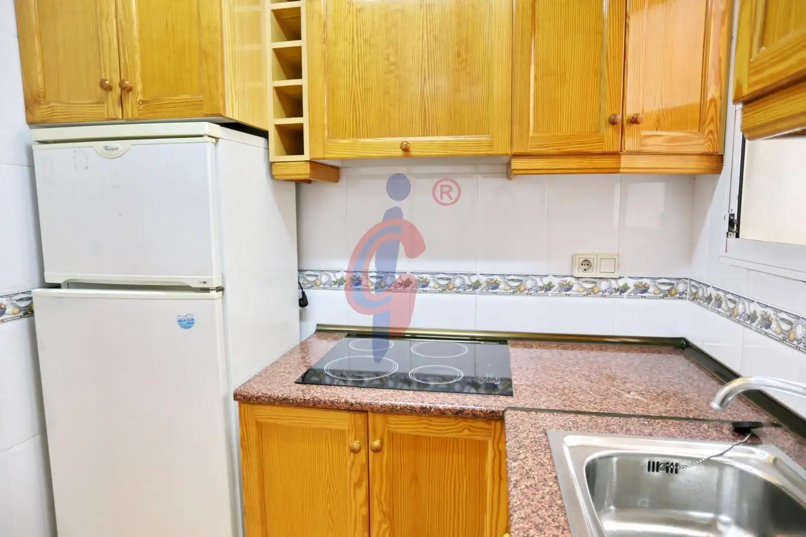 Cocina de Apartamento en venta en Guardamar del Segura con Aire acondicionado, Terraza y Amueblado