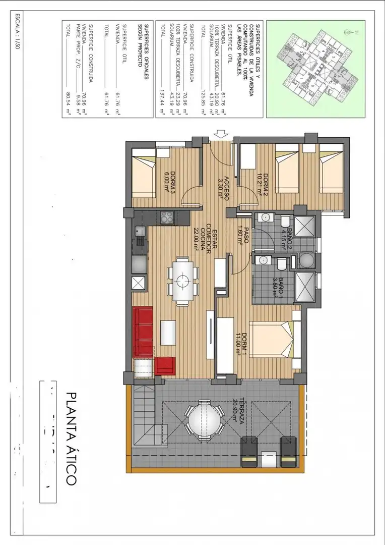 Attique avec piscine à vendre à Orihuela Costa, imagen 16