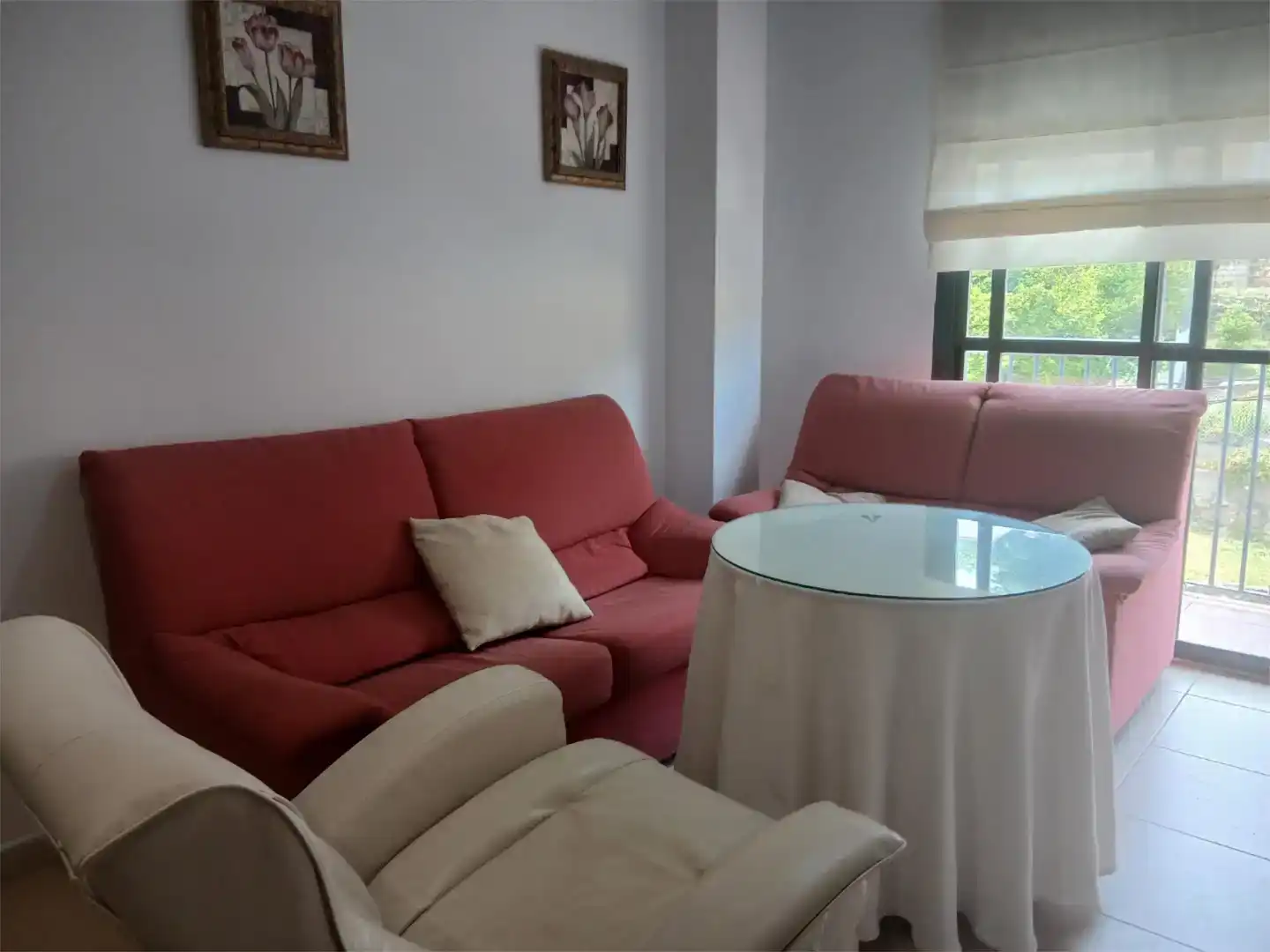 Sala d'estar de Pis en venda en Gata amb Jardí privat, Traster i Moblat