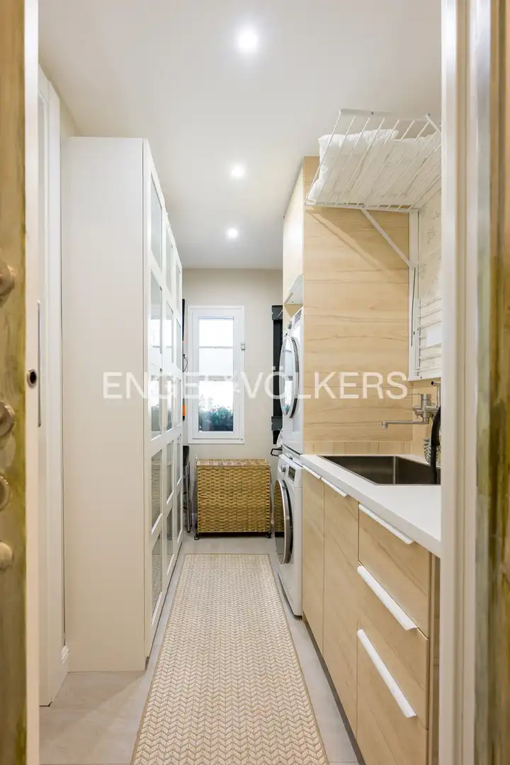 Kitchen of Houses for sale in Madrid  with Air Conditioner, Heating and Private garden