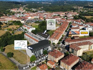 Appartamento con ascensore in vendita a Pedregal, Residencial 'Rego Dos Ameneiros'