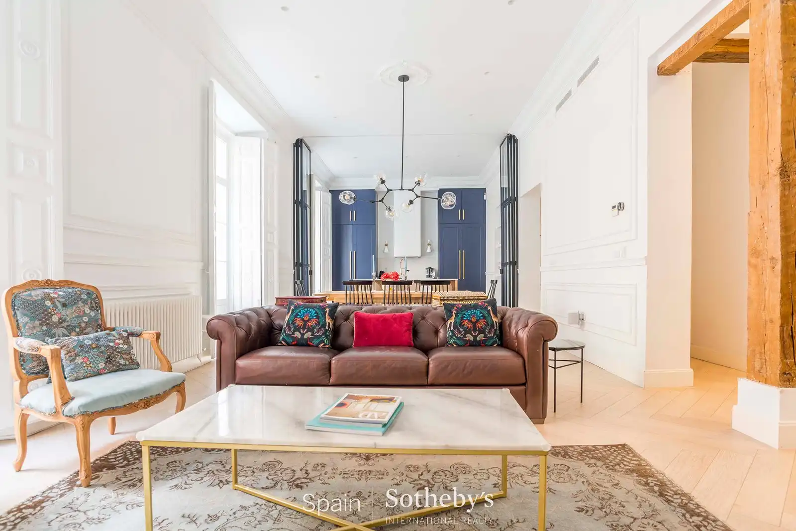 Sala de estar de Apartamento en venta en Madrid con Aire acondicionado, Calefacción y Terraza