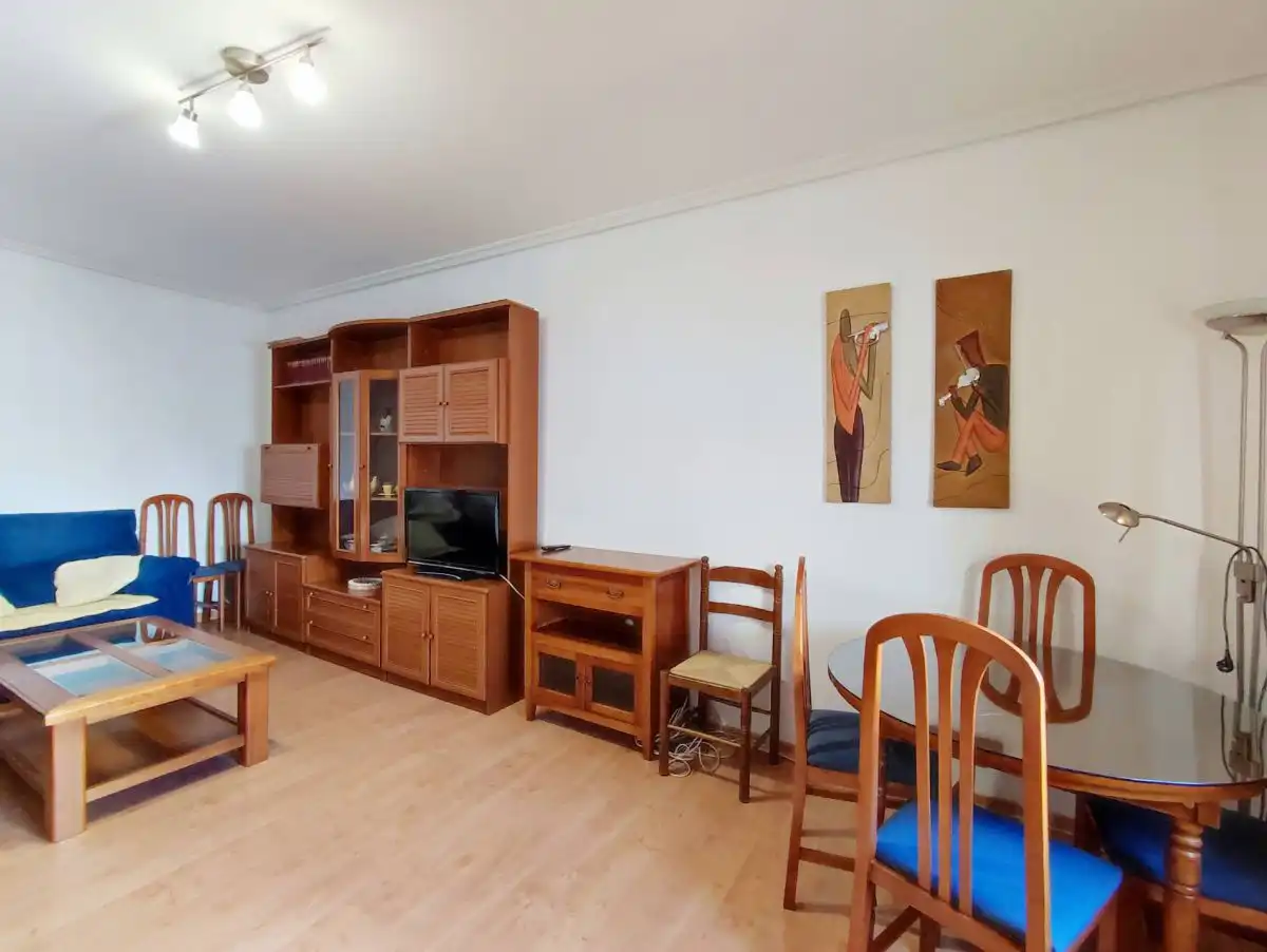 Living room of Flat for rent in Salamanca  with Heating and Furnished