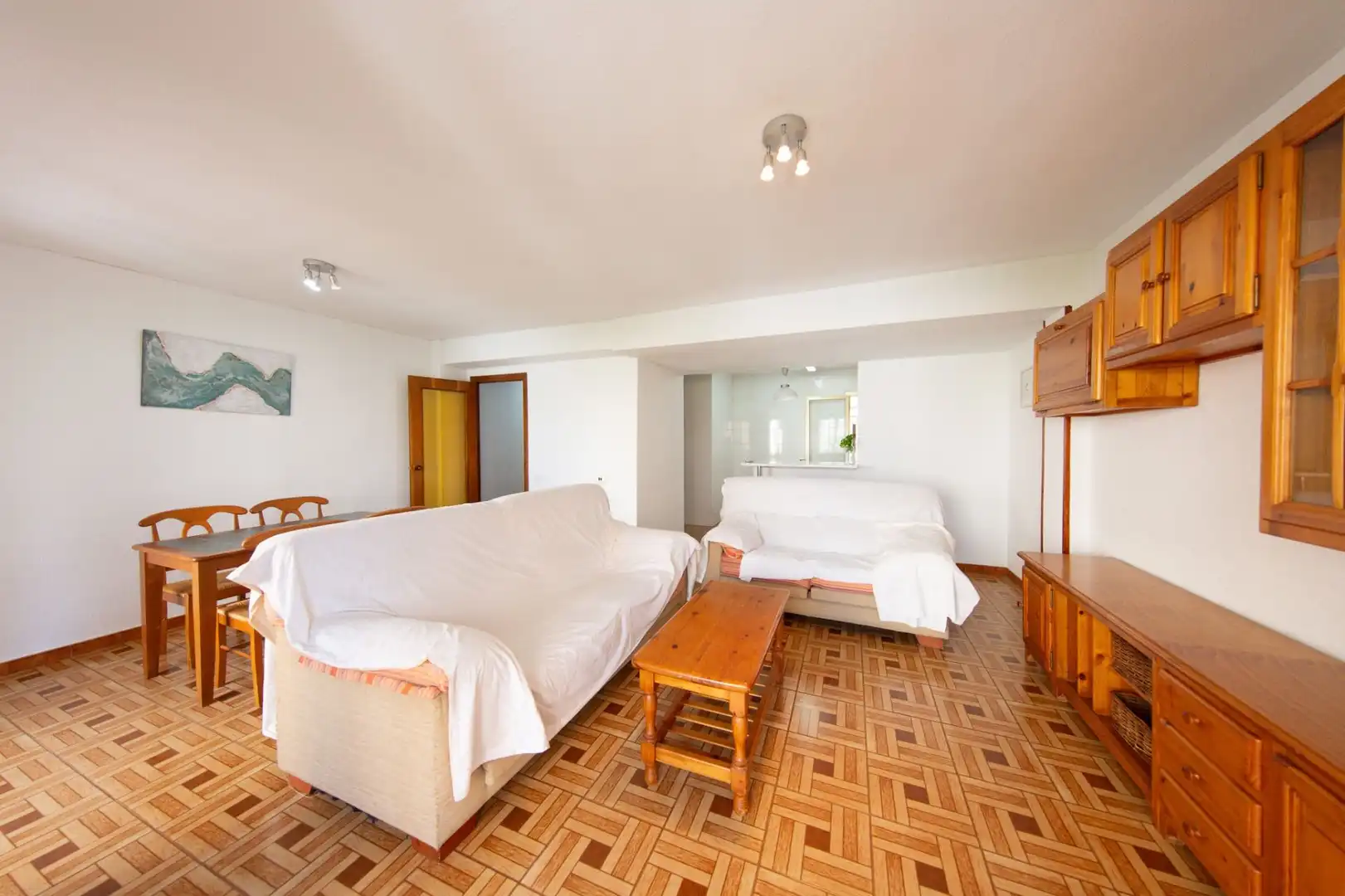 Living room of Flat for sale in Mutxamel  with Heating, Terrace and Storage room