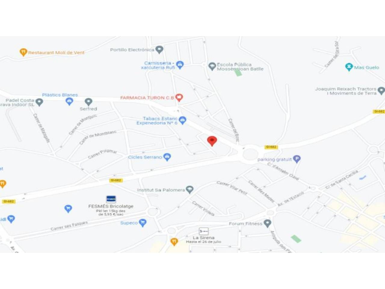 Vista exterior de Pis en venda en Blanes