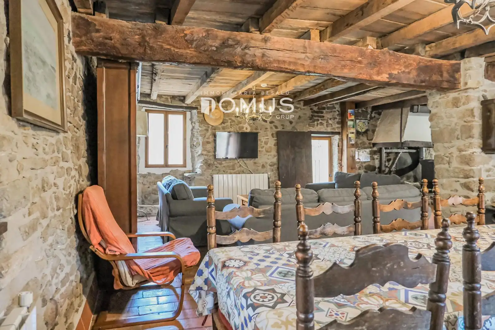 Finca rústica en venta en Santa Pau con Calefacción, Parquet y Piscina