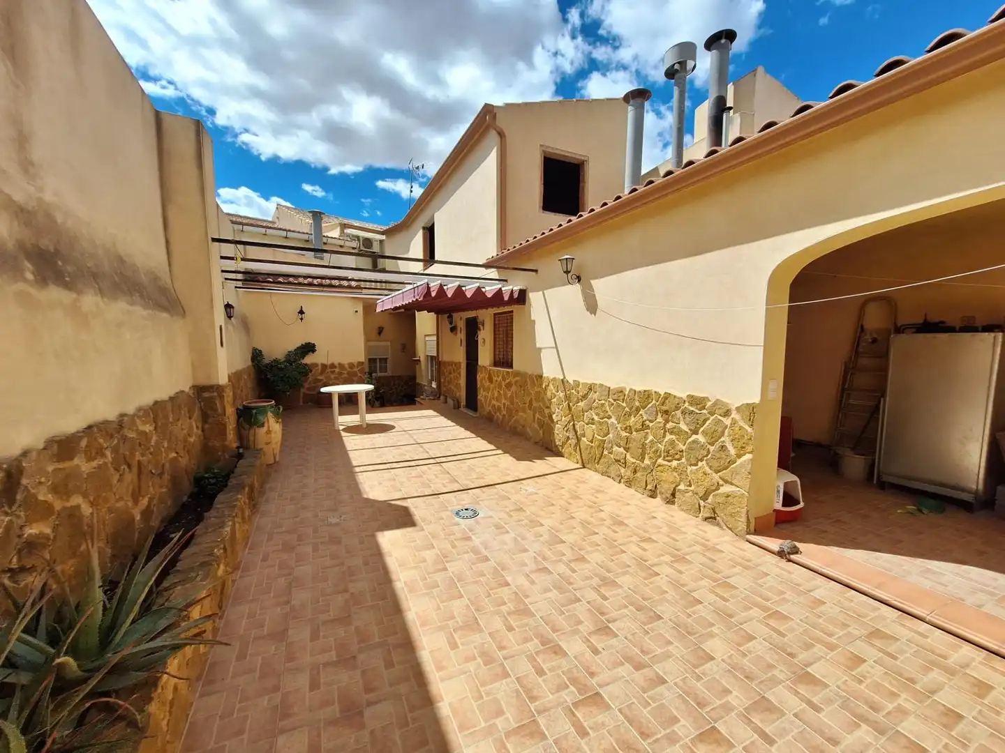 Terraza de Casa o chalet en venta en Algueña con Aire acondicionado, Calefacción y Terraza