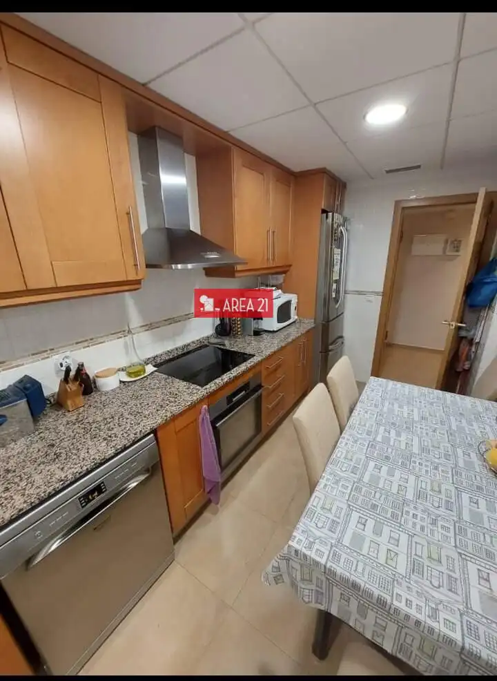 Kitchen of Flat for sale in La Pobla de Vallbona  with Air Conditioner and Heating