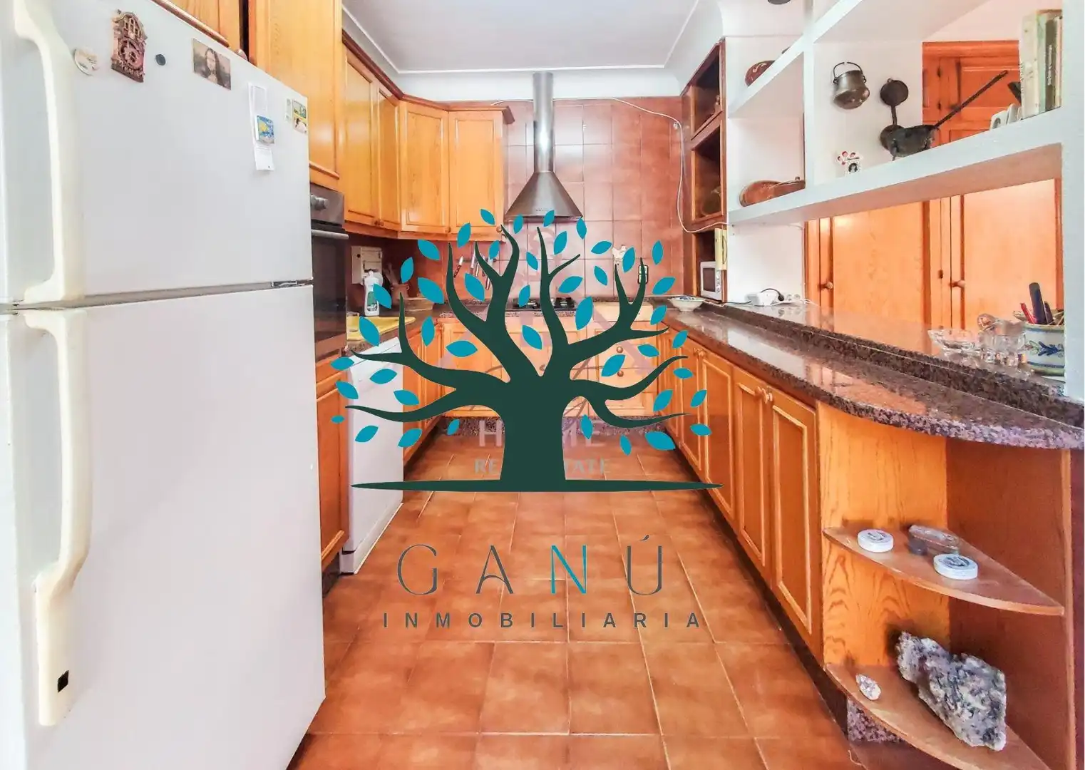 Cocina de Planta baja en venta en Mazarrón con Jardín privado, Terraza y Amueblado