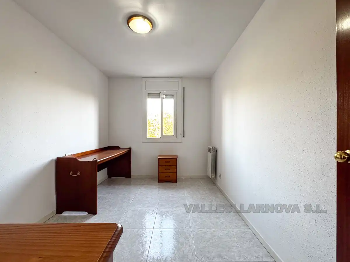 Vista exterior de Pis en venda en Mollet del Vallès amb Calefacció, Jardí privat i Piscina comunitària