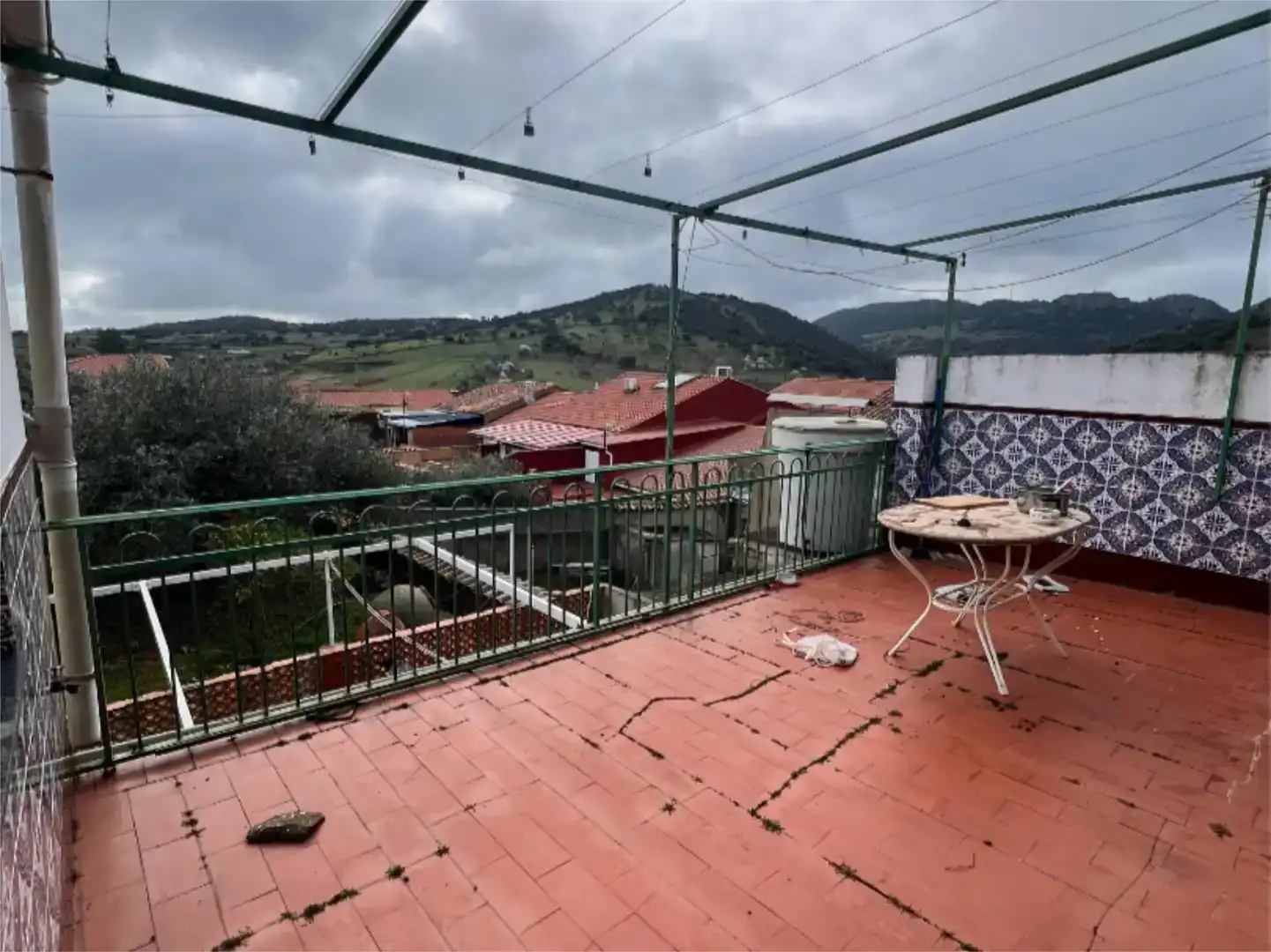 Terrasse von Wohnung zur Miete in Chillón mit Abstellraum, Möbliert und Balkon