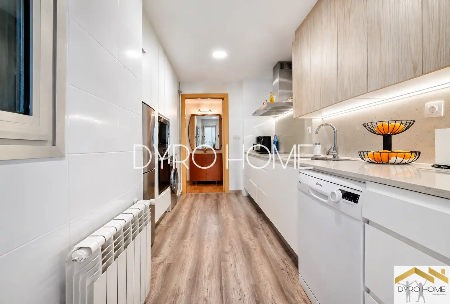 Küche von Wohnung zum Verkauf in Barcelona mit Heizung und Terrasse