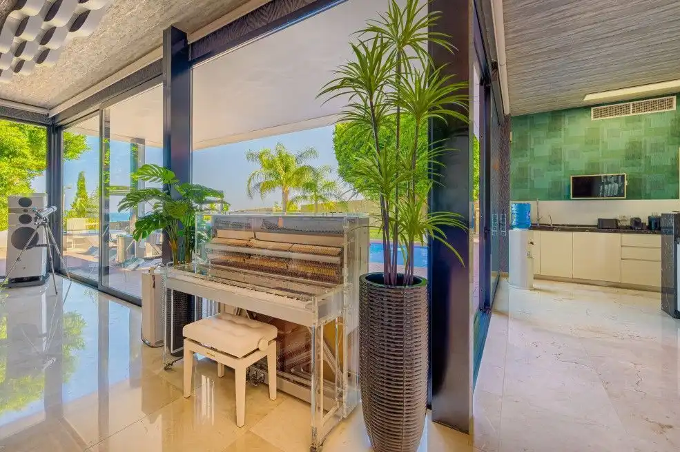 Terraza de Casa o chalet en venta en Altea con Aire acondicionado, Calefacción y Jardín privado