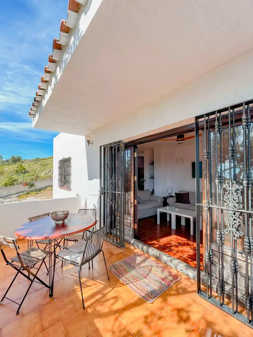 Terrace of Houses for rent in Peñíscola / Peníscola  with Private garden, Terrace and Furnished