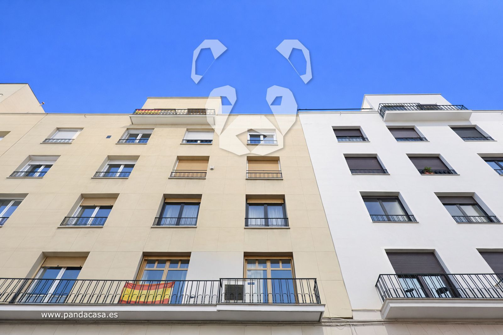 Vista exterior de Pis de lloguer en  Madrid Capital amb Calefacció