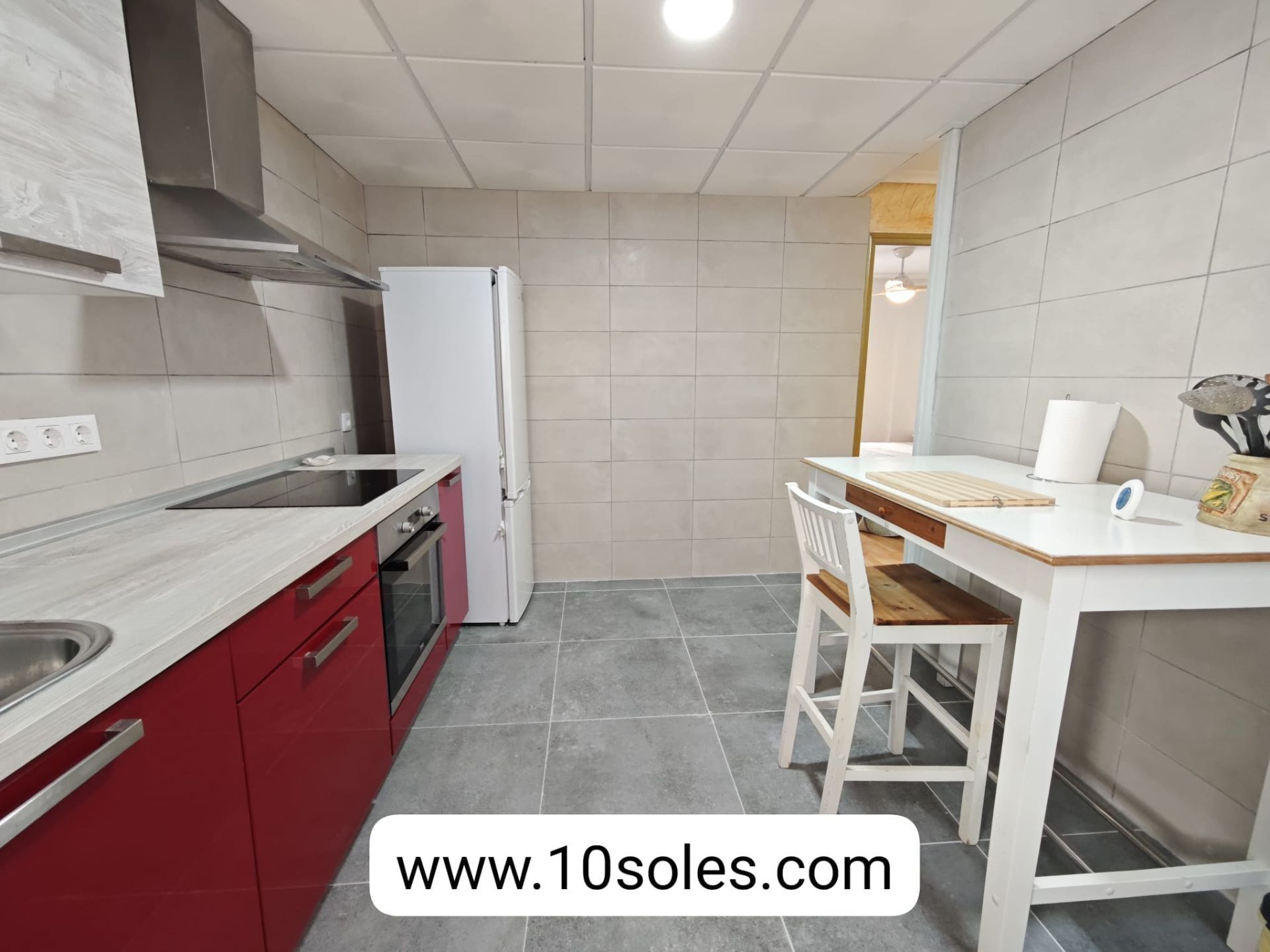 Kitchen of Apartment to rent in Orihuela  with Air Conditioner, Heating and Terrace