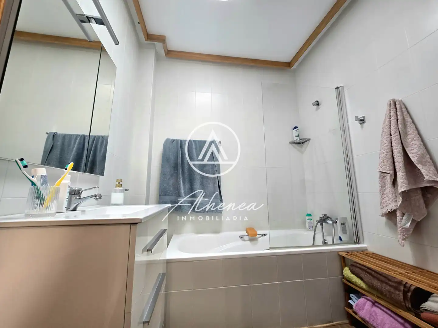 Bathroom of Detached homes for sale in Roquetas de Mar  with Air Conditioner, Heating and Terrace