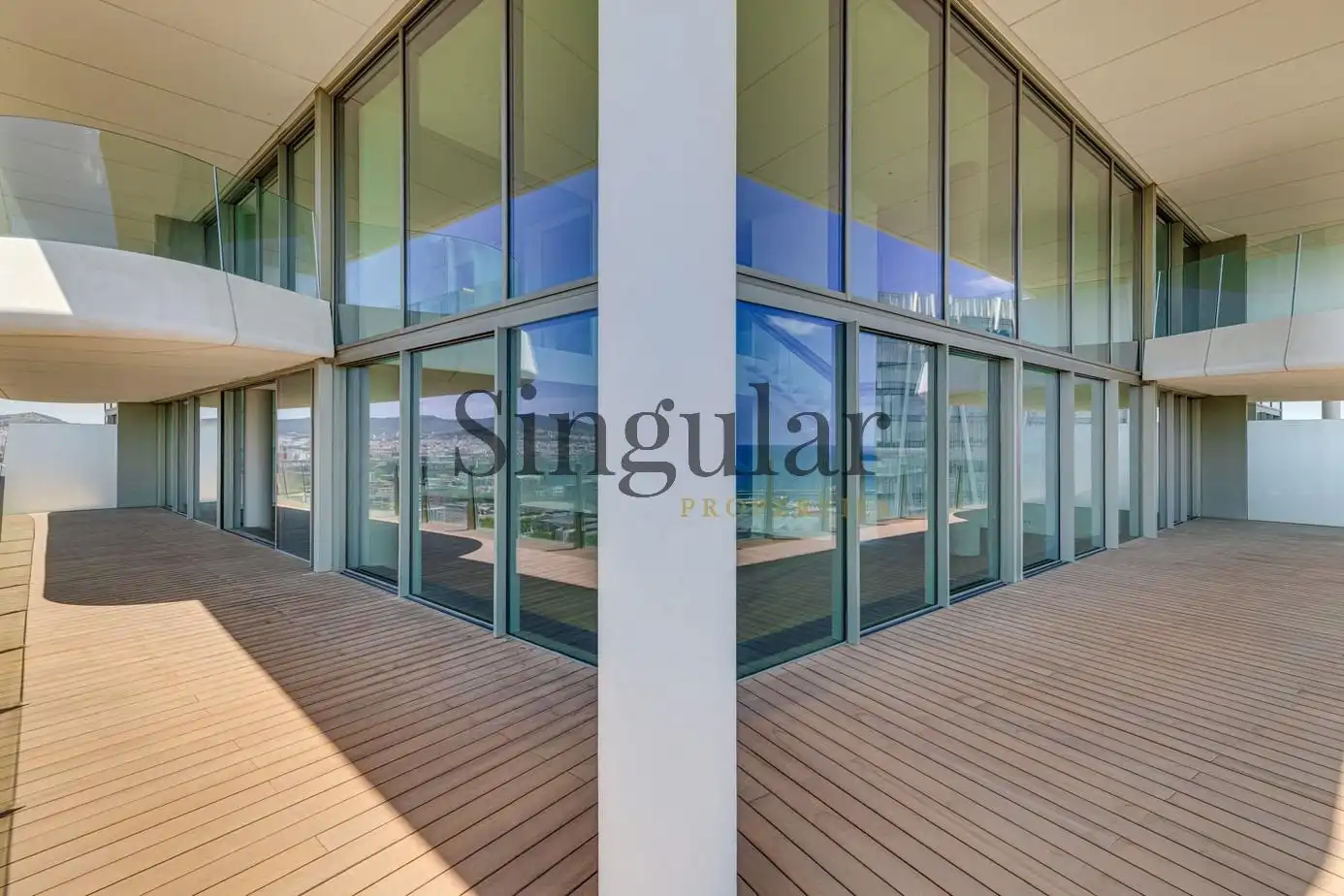 Terrace of Duplexes for sale in Barcelona  with Heating, Parquet flooring and Terrace