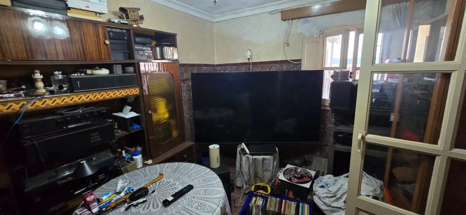 Living room of Houses for sale in Puertollano  with Terrace, Storage room and Furnished