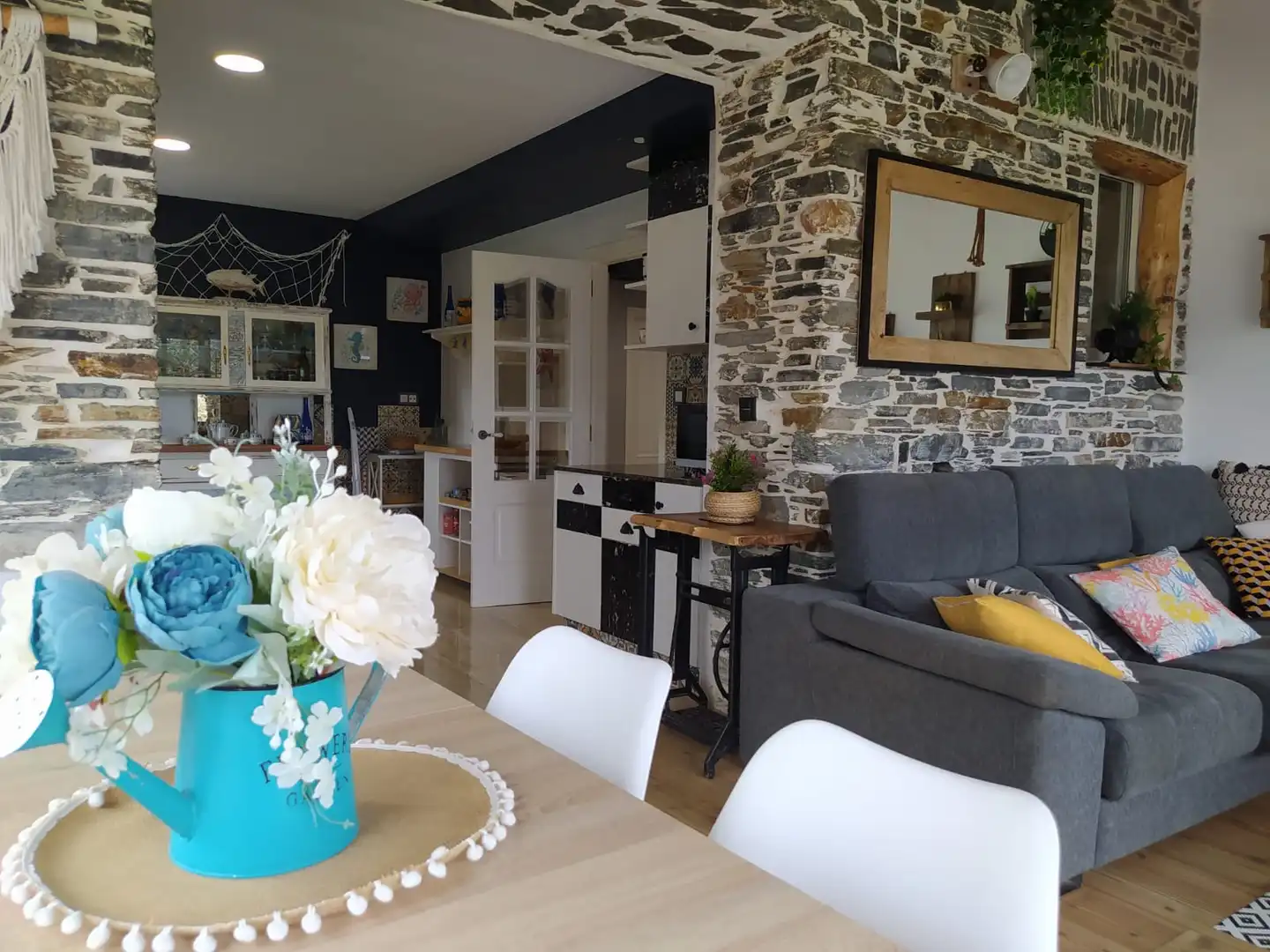 Comedor de Casa adosada en venta en Foz con Calefacción, Jardín privado y Terraza