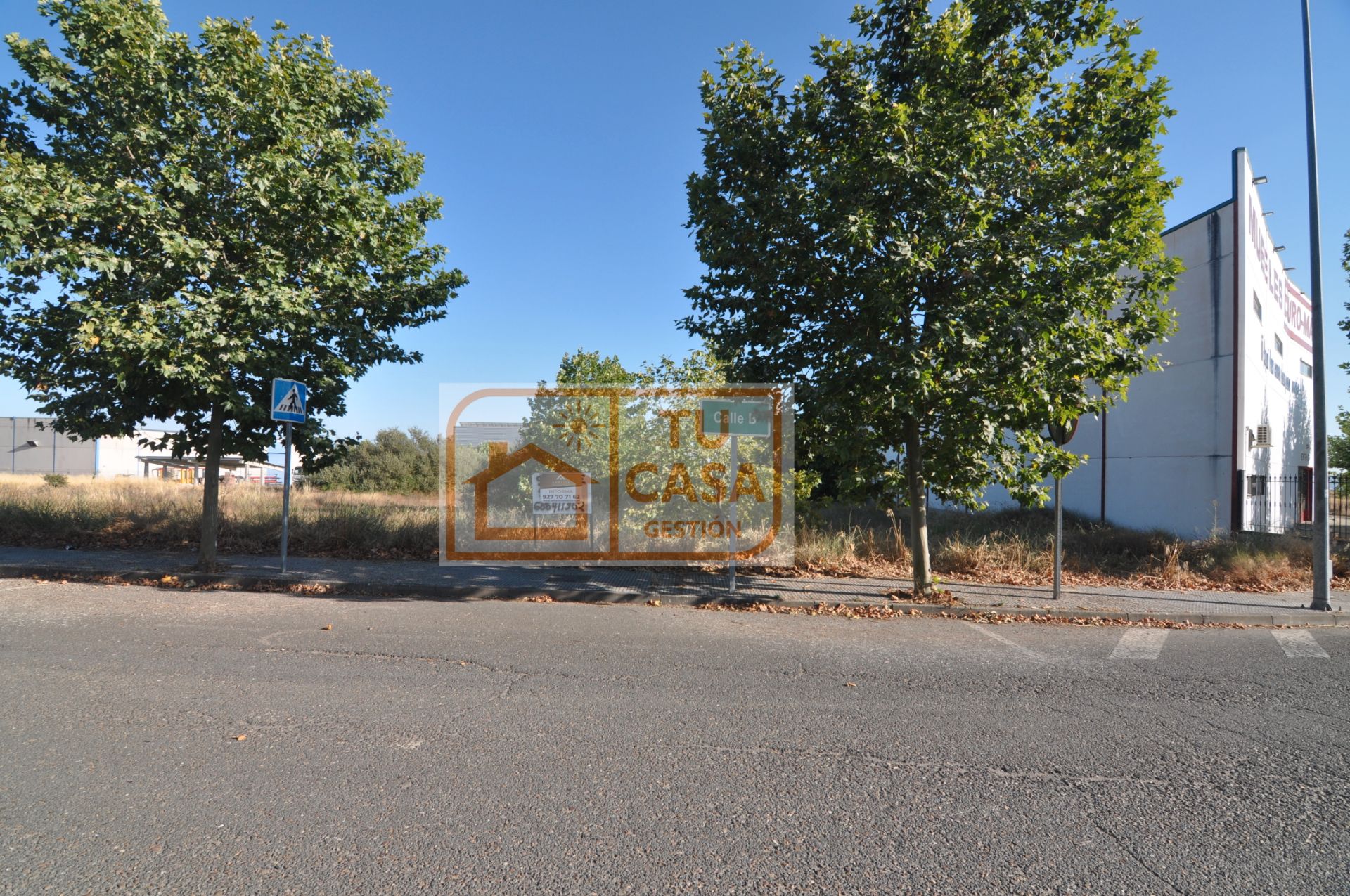 Vista exterior de Terreny industrial en venda en Malpartida de Cáceres