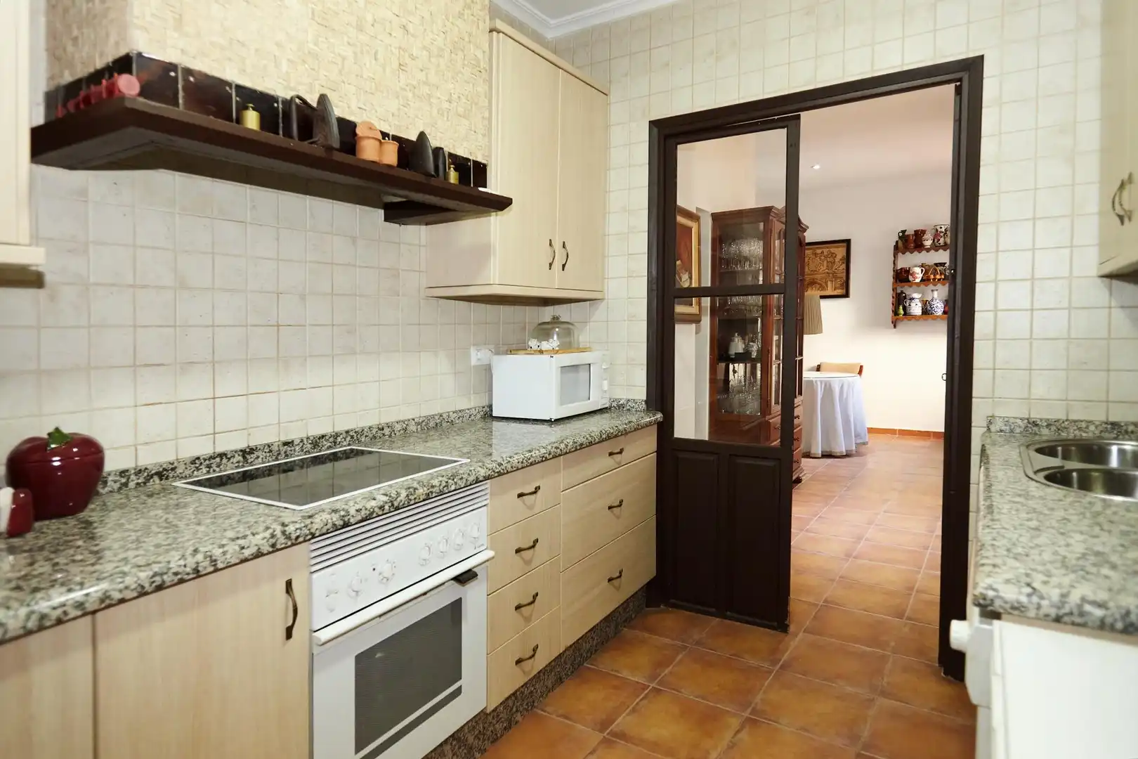 Cuina de Casa o xalet en venda en Baeza amb Aire condicionat, Calefacció i Terrassa