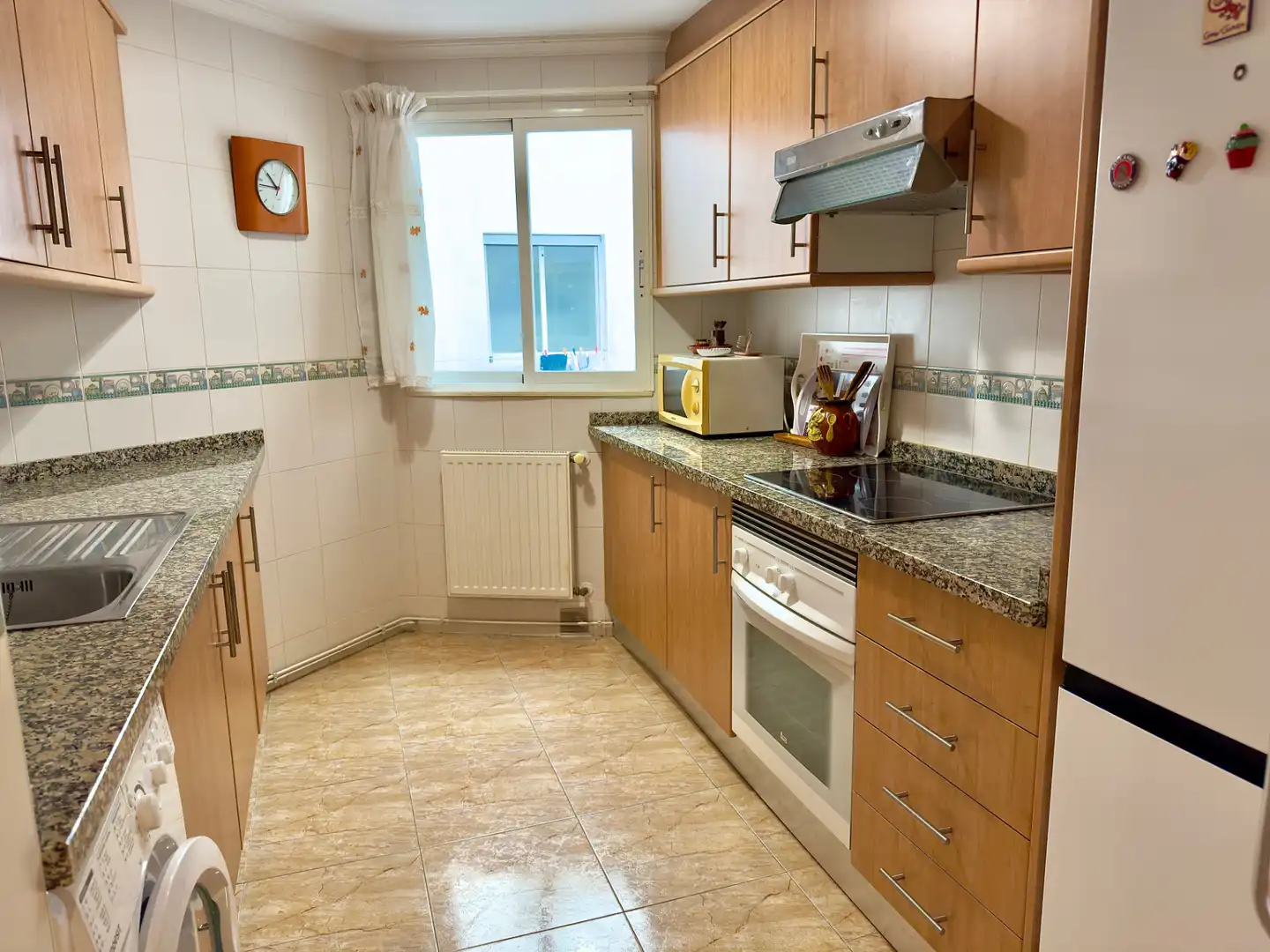 Cocina de Apartamento en venta en Calpe / Calp con Aire acondicionado, Calefacción y Trastero