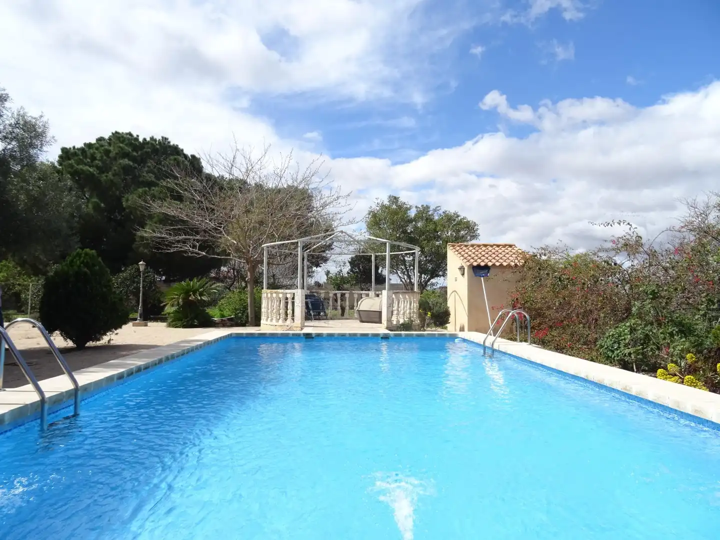 Piscina de Casa o xalet en venda en Cartagena amb Jardí privat