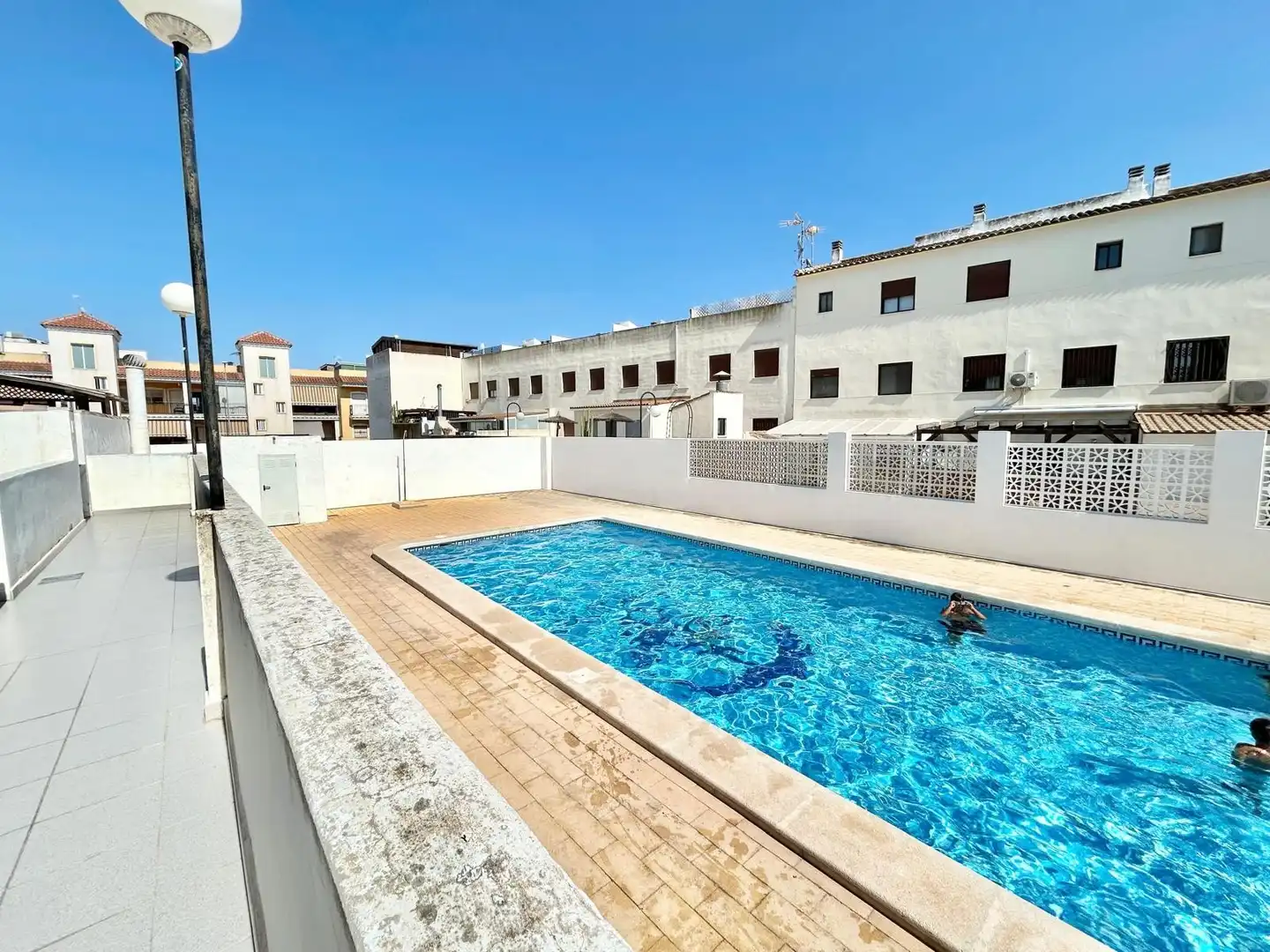 Swimming pool of Ground floor for rent in San Fulgencio  with Air Conditioner, Swimming Pool and Furnished
