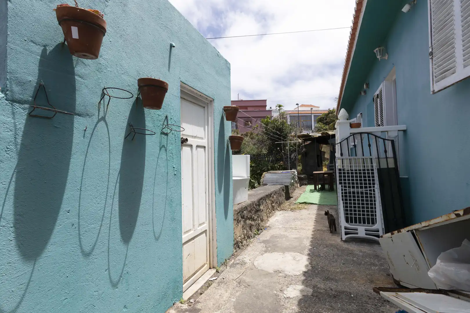 Vista exterior de Casa o xalet en venda en Breña Baja amb Jardí privat, Terrassa i Traster