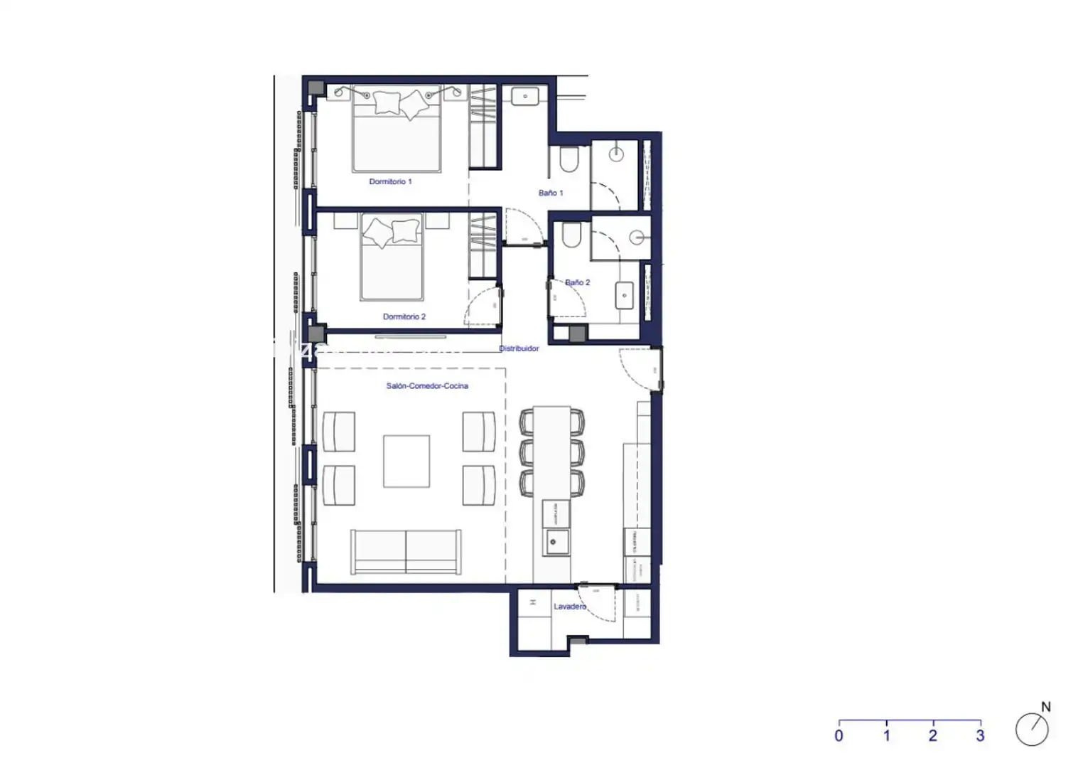 Wohnung mit Pool zum Verkauf in Joaquin Gadea, imagen 28