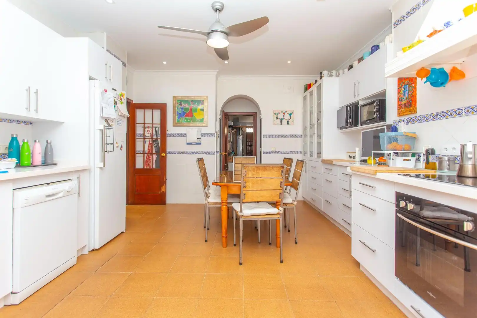 Cocina de Casa o chalet en venta en El Puerto de Santa María con Aire acondicionado, Calefacción y Jardín privado