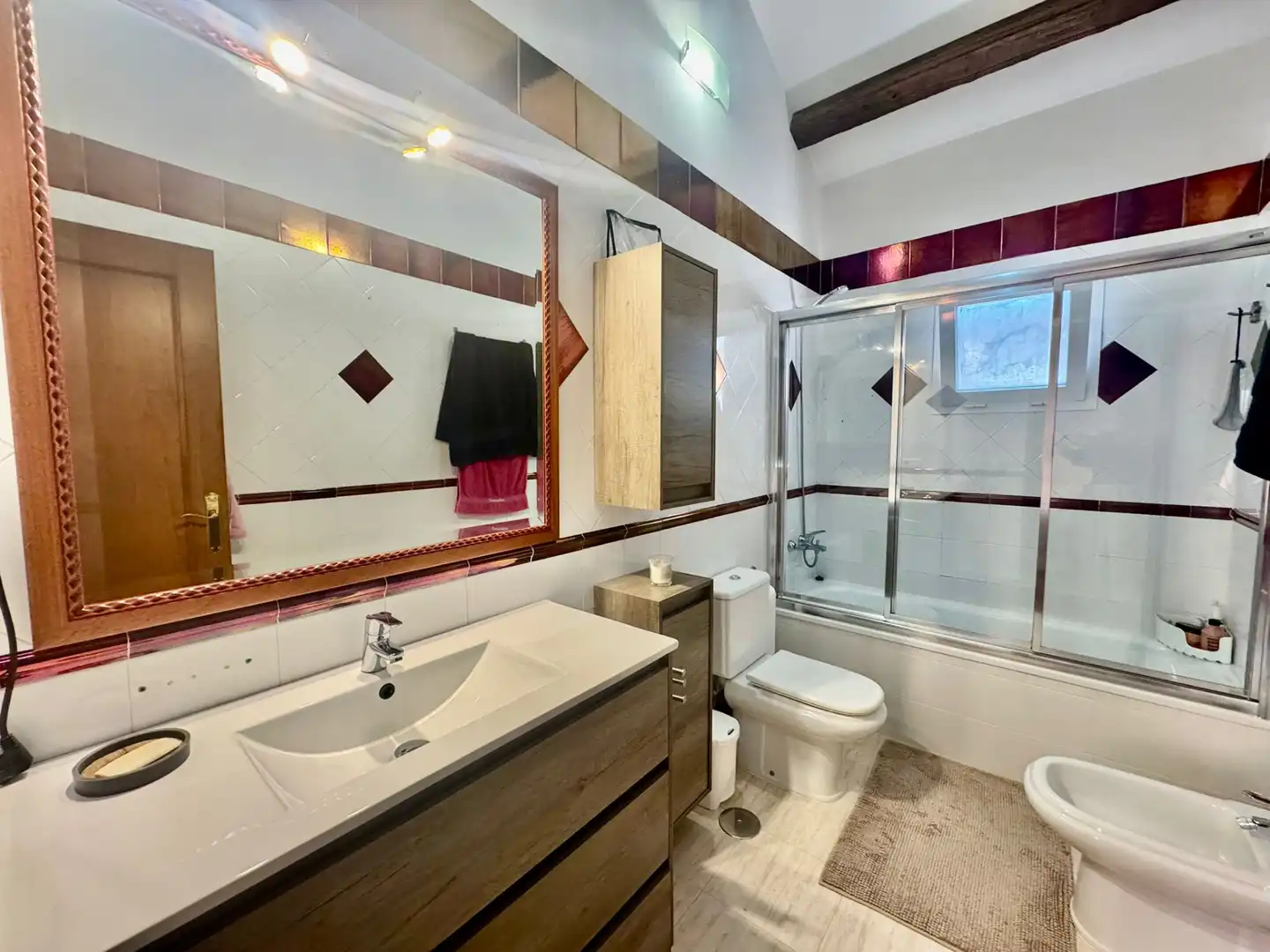 Baño de Casa adosada en venta en Fuengirola con Aire acondicionado, Calefacción y Terraza