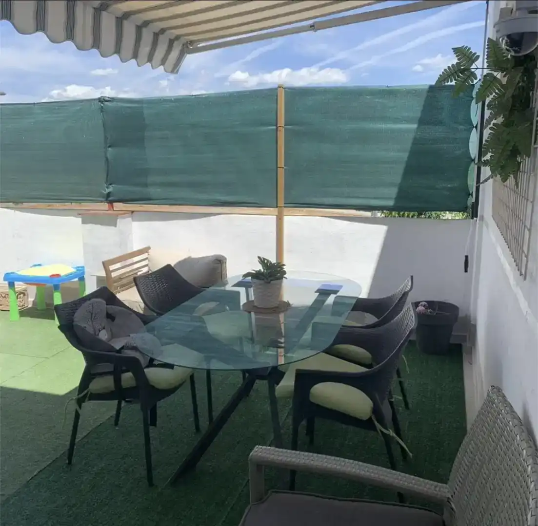 Terraza de Piso en venta en Carcaixent con Parquet y Amueblado
