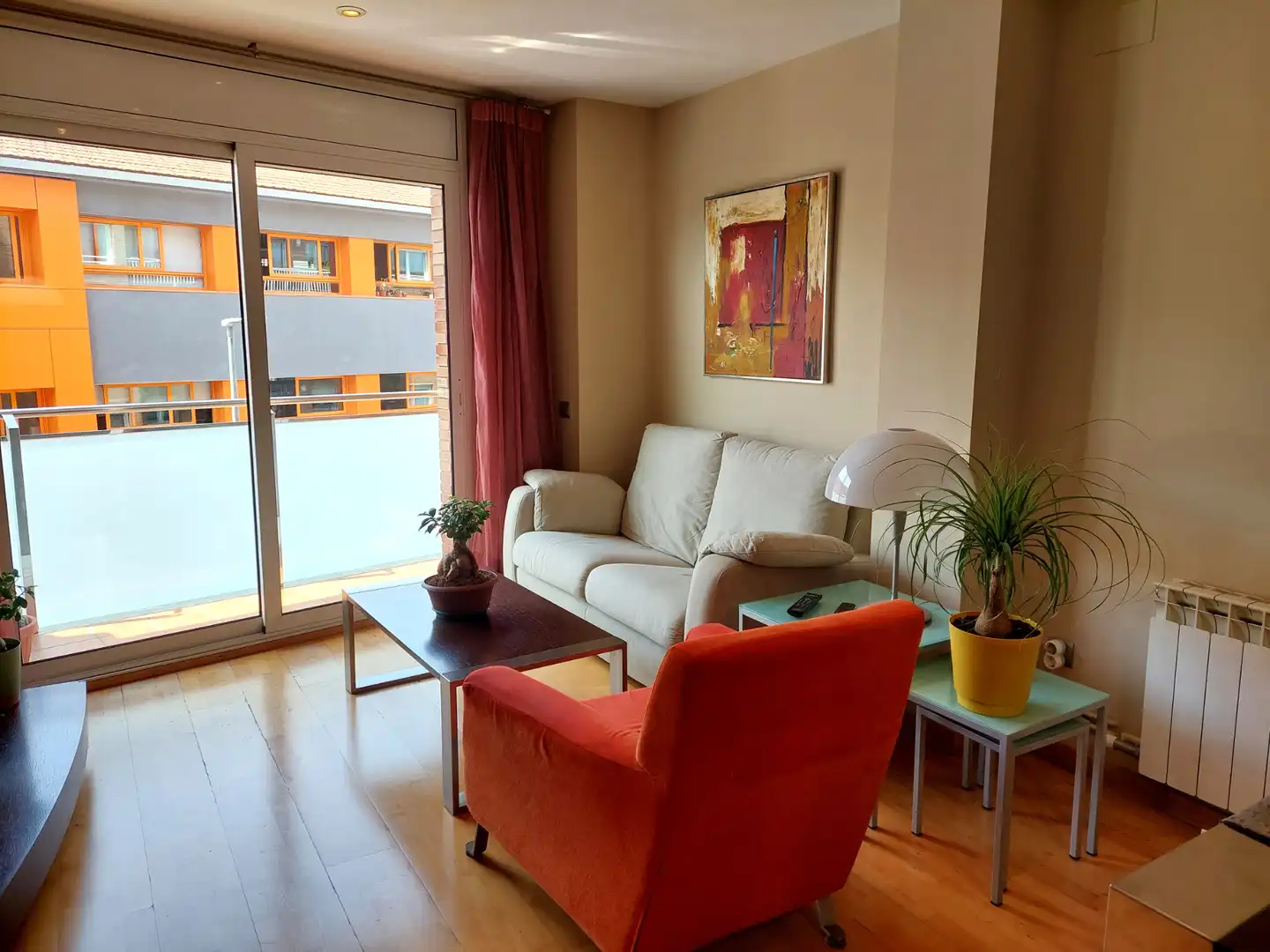 Sala de estar de Piso en venta en Manresa con Aire acondicionado, Calefacción y Trastero