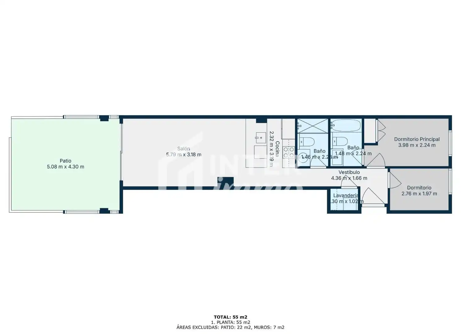 Mini appartamento con piscina in vendita a Paseo Maritim 39, imagen 33